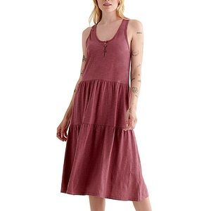 Lucky Brand Cotton Tiered Dress